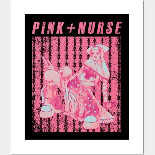 Pink Nurse 2000s Y2K girl style Posters and Art